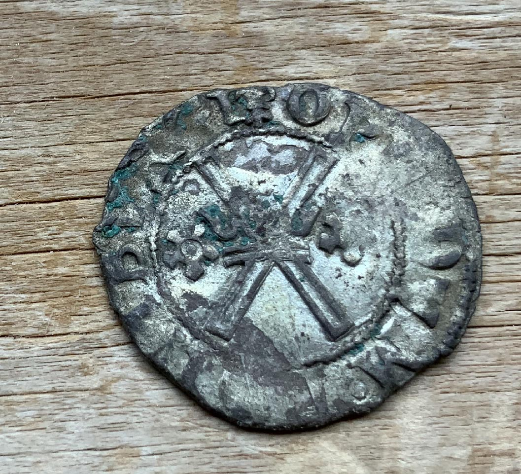 1542-1558 Mary Queen of Scots Bawbee 6d coin C291